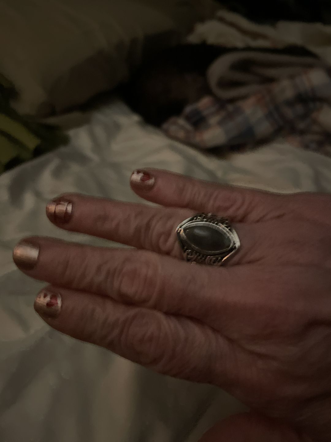 Customer photo review of Awakening Labradorite Ring
