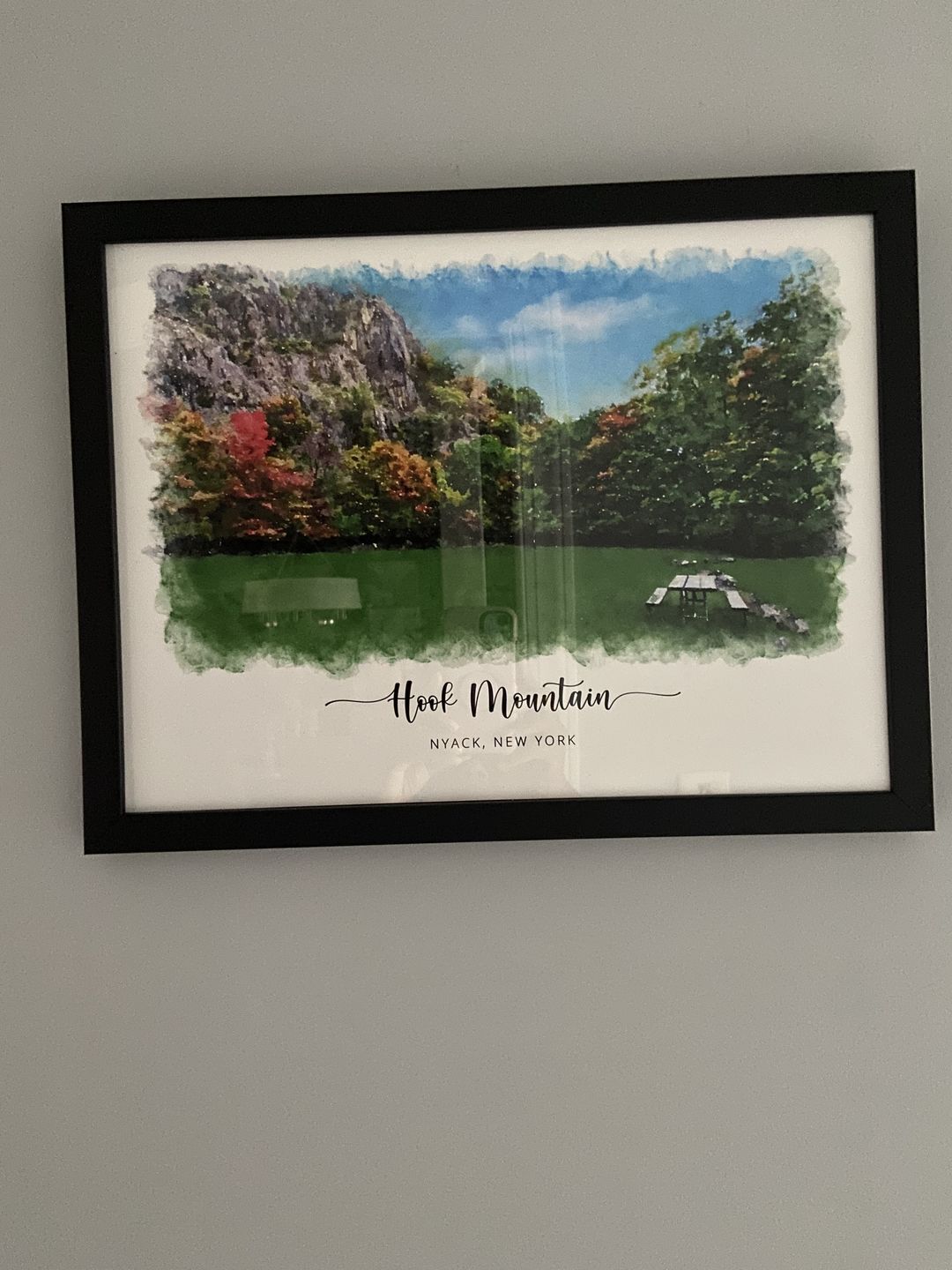 Customer photo review of Custom Favorite Place Portrait