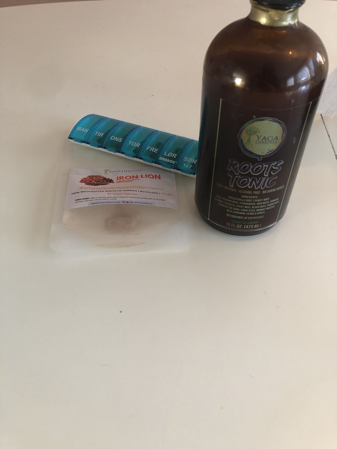 Customer photo review of Yaga Roots Tonic™