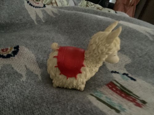Customer photo review of Stretch Calma Llama