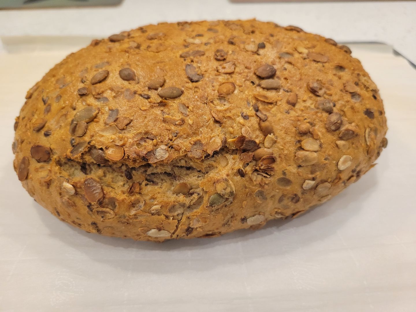 Customer photo review of Premium Seed Bread 750 g