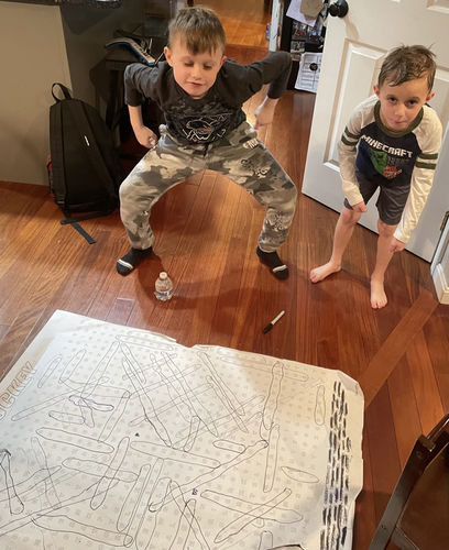 Customer photo review of Hockey Giant Word Search Puzzle