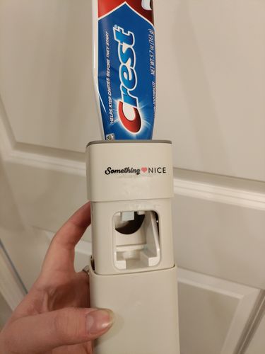 Customer photo review of Toothpaste Dispenser