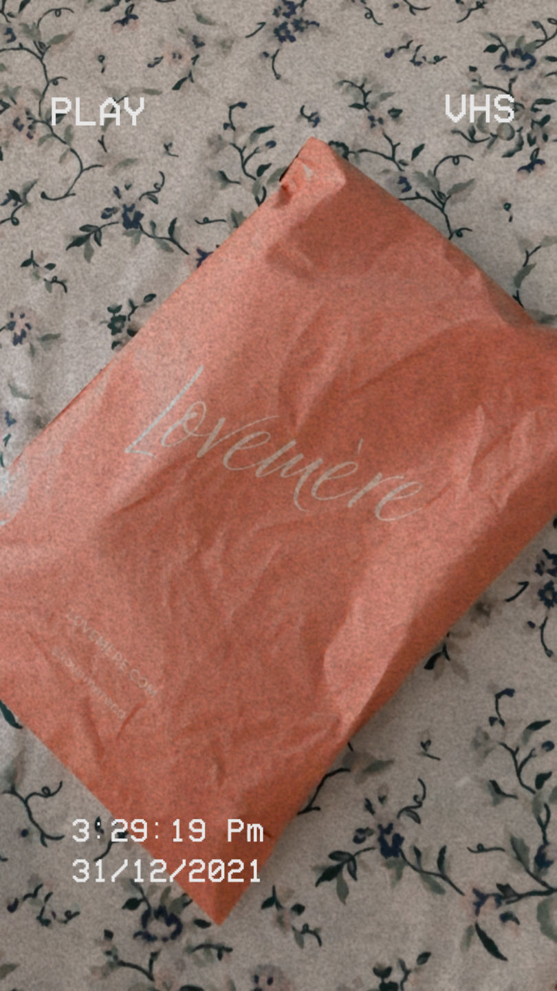 Customer photo review of Chloe Dream Love Organic Bra