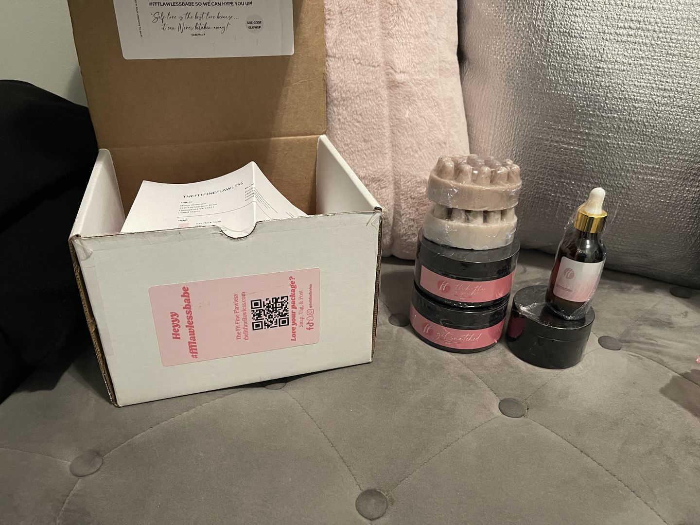 Customer photo review of Thick AF Serum | Topical Curve Enhancement Serum