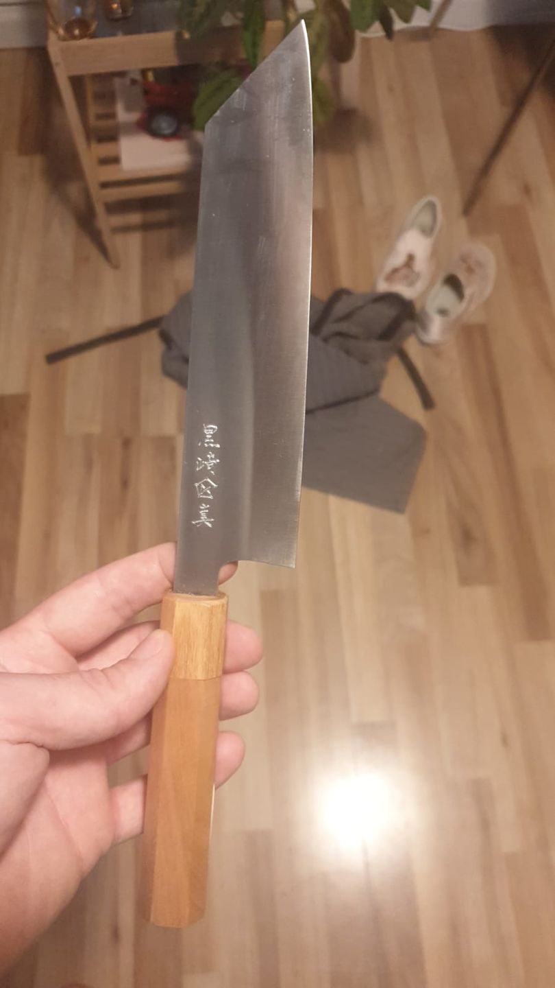 Customer photo review of Makoto Kurosaki SG2 Bunka 180mm (7.1")