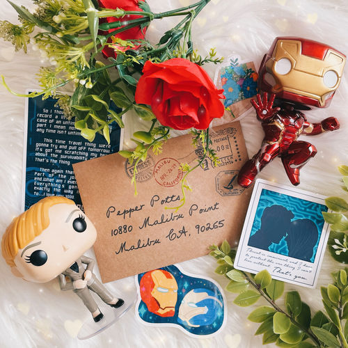 Customer photo review of LIMITED EDITION: Dear Pepper Potts Sticker Pack