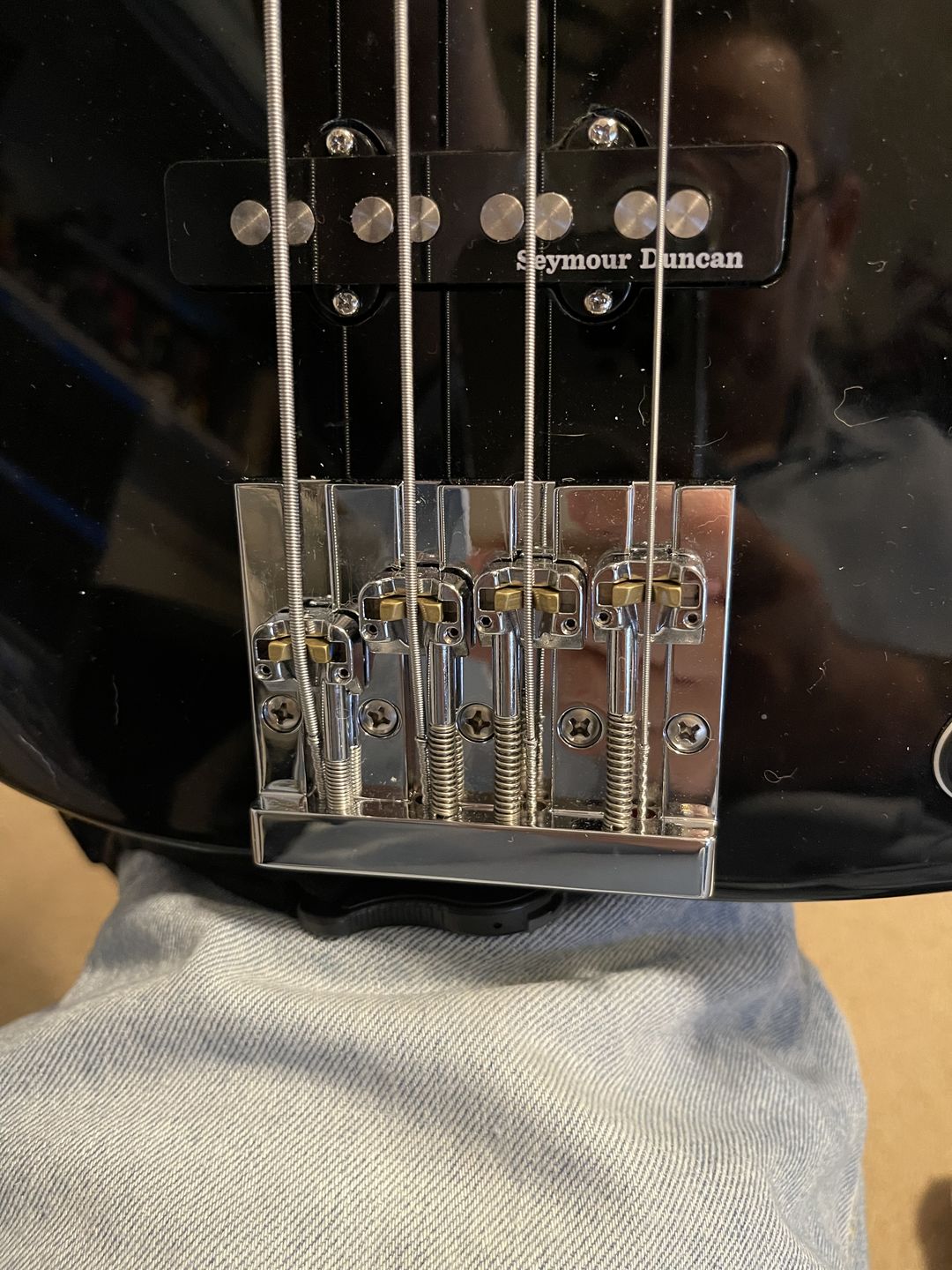Customer photo review of 5 String KickAss™ Bass Bridge