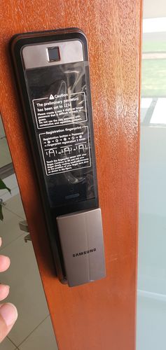 Customer photo review of Smart Door Lock SHP-DP609