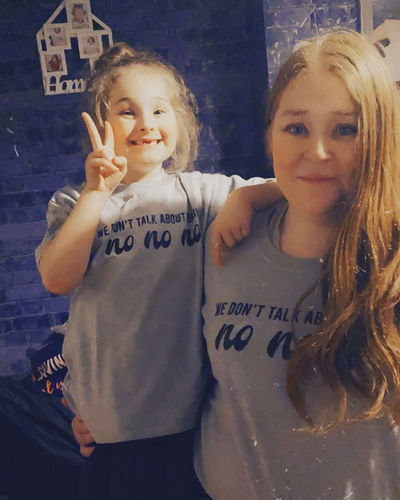 Customer photo review of We Don't Talk About Bruno No T-Shirt