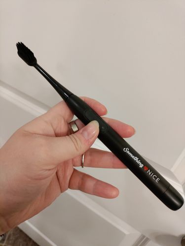 Customer photo review of Something Nice Toothbrush