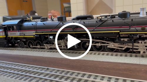 Customer video review of Lionel 2131500 Santa Fe VISION 2-10-10-2 #3008 "Valley Flyer", O Gauge
