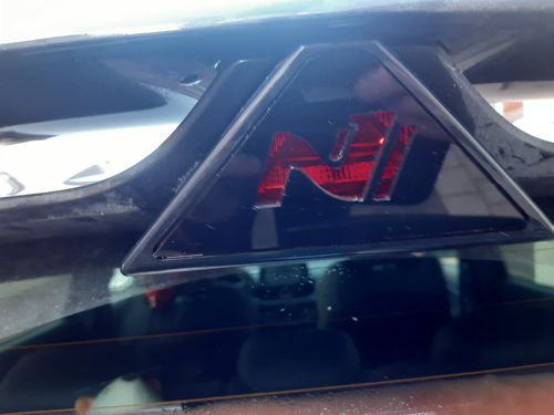 Customer photo review of Hyundai I30N Brake Light Overlay