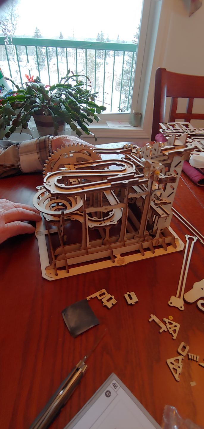 Customer photo review of OUR BESTSELLER: Marble Run - Roller Coaster