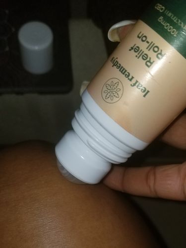 Customer photo review of 1000MG CBD Cooling Gel Extra Strength