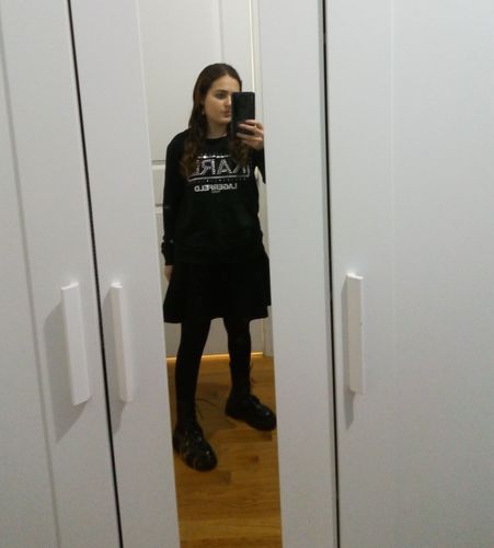 Customer photo review of Amazing MM Skirt - Year Round Black