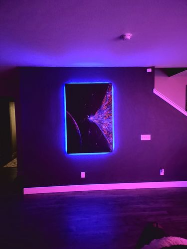Customer photo review of Big Difference Canvas Art
