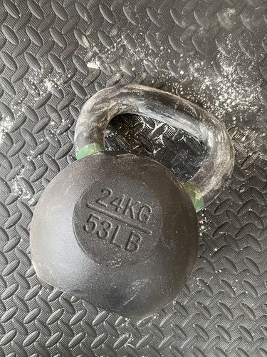 Customer photo review of Tydax Powder Coated Kettlebell
