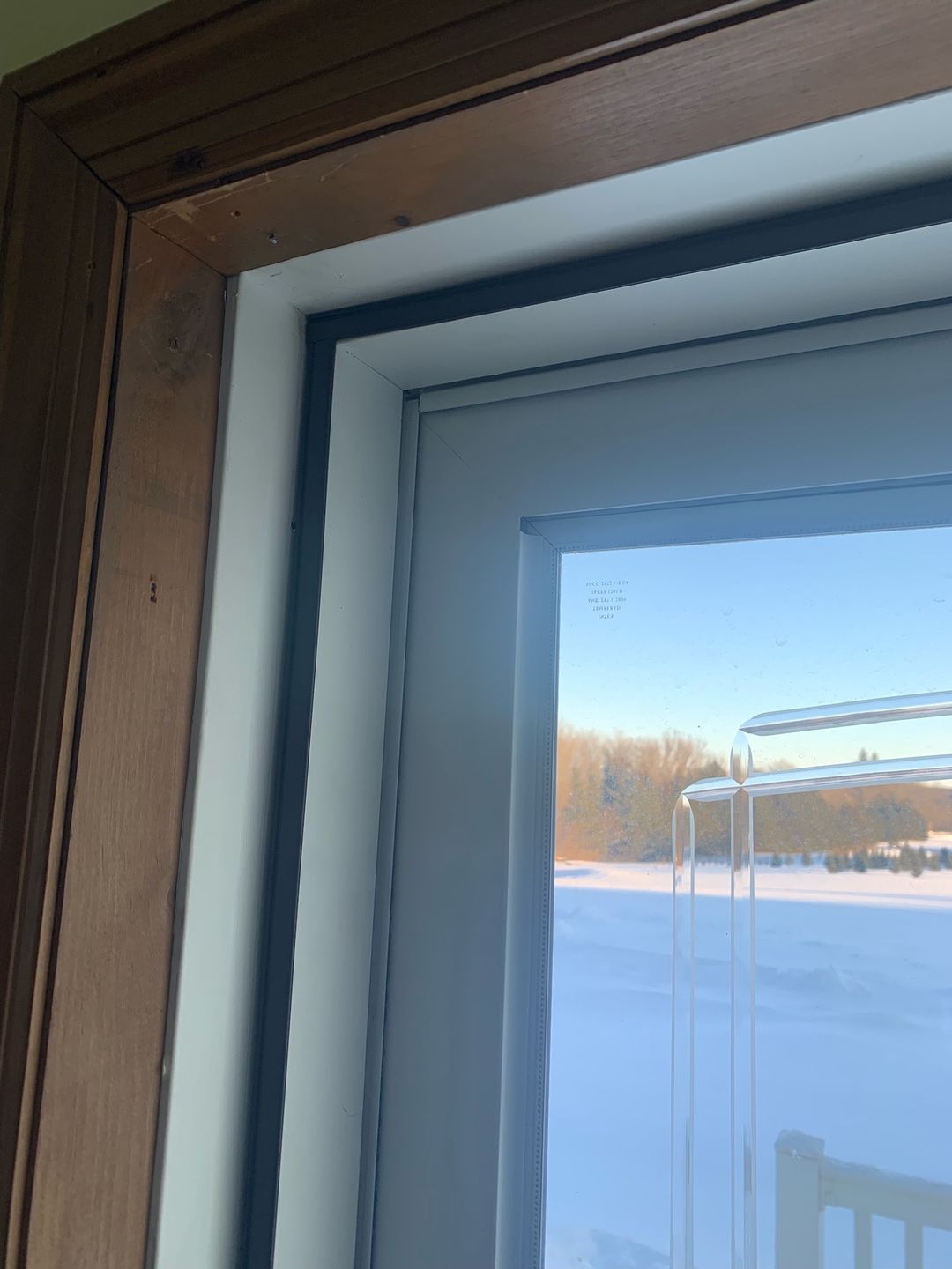 Customer photo review of Magnetic Weatherstrip