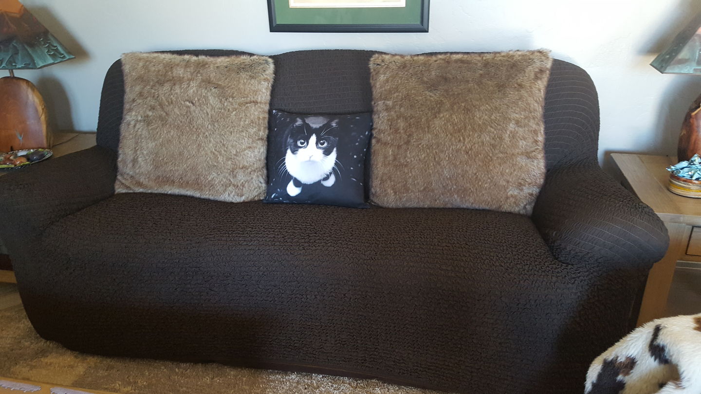 Customer photo review of Sofa 3 Seater Slipcover, Comfort Collection