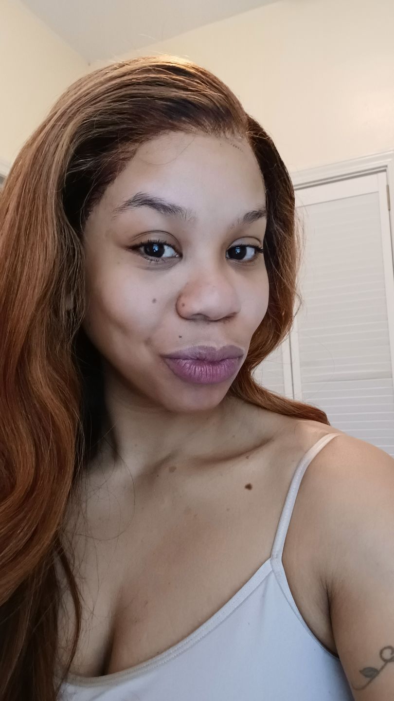 Customer photo review of Loose Deep Wave Human Hair 13x6 Lace Front Wig AFS63