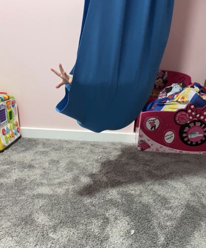 Customer photo review of Tuchschaukel Kinder ™