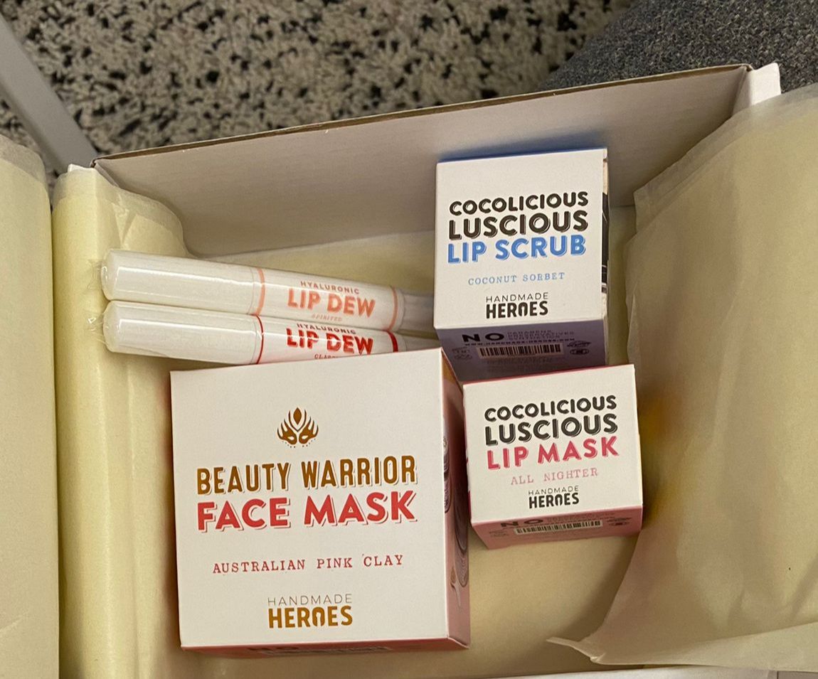 Customer photo review of Send Virtual Kisses Care Package