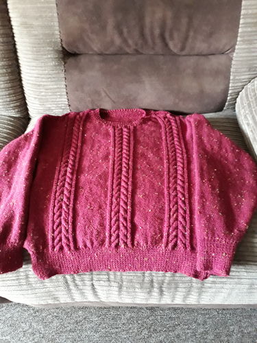 Customer photo review of Ladies Mystery Knitting Box