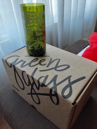 Customer photo review of Juego de 6 Vasos Metaleros