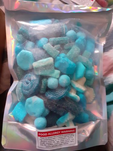 Customer photo review of Blue Raspberry Mix