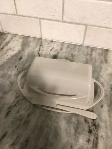 Customer photo review of Butterie - Ivory Butter Dish