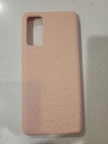Customer photo review of Eco Friendly Galaxy S20 FE Phone Case - Whale 2.0 in Blush Pink