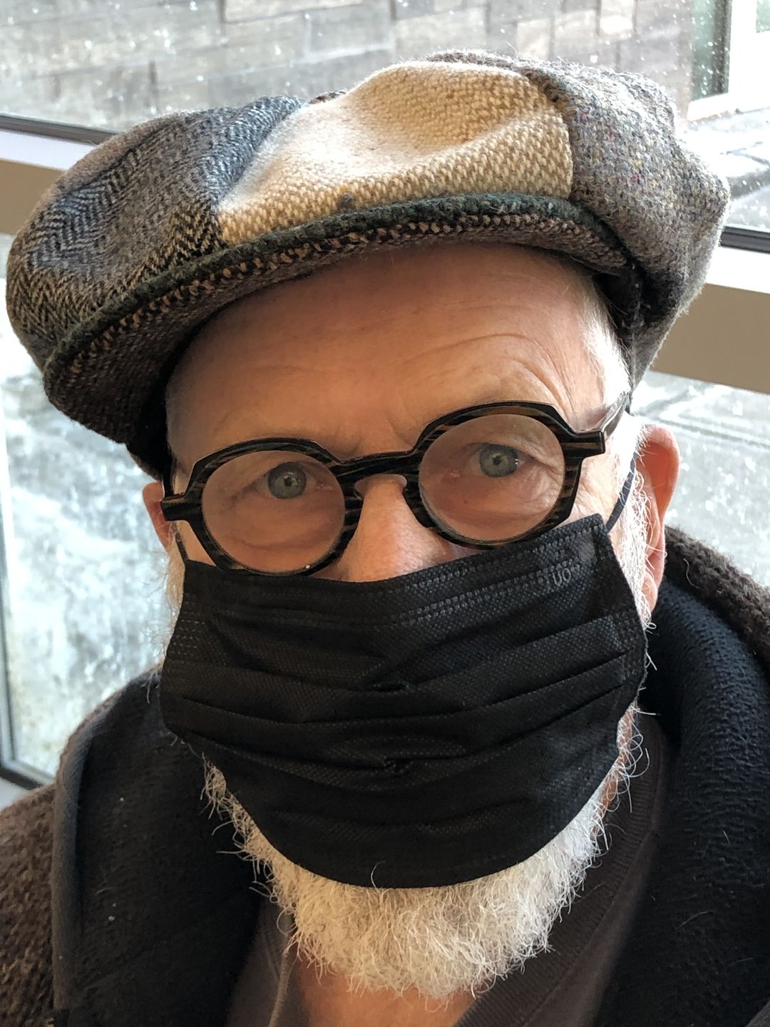 Customer photo review of Eight Piece Cap Patchwork Tweed