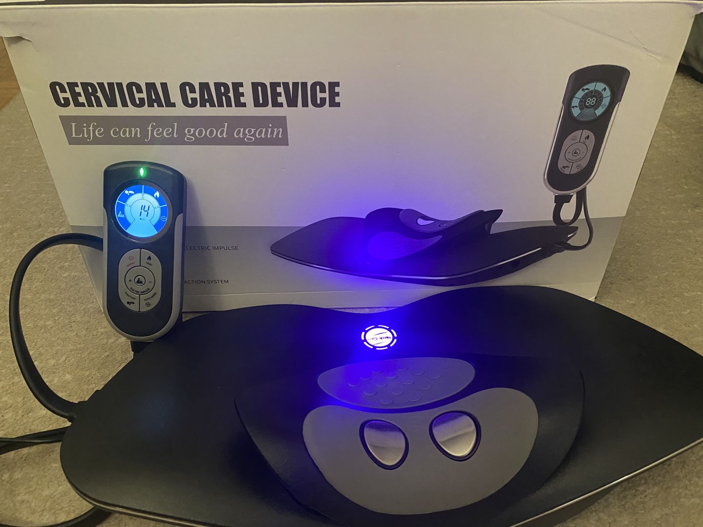 Customer photo review of Hypertrax™ Multi-Functional Cervical Traction Device