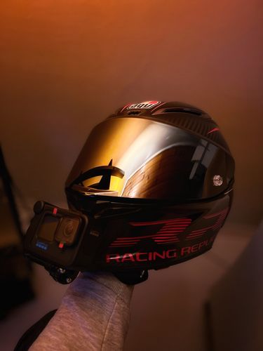 Customer photo review of AGV Corsa R/Pista GP RR Camera Mount
