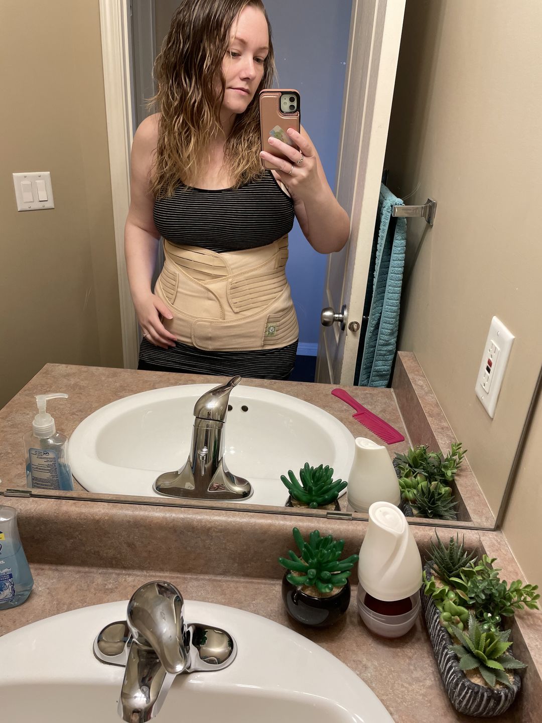 Customer photo review of Revive 3-in-1 Postpartum Recovery Support Belt