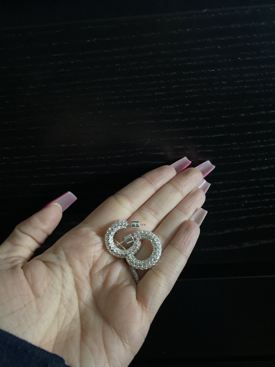 Customer photo review of Extra Earrings