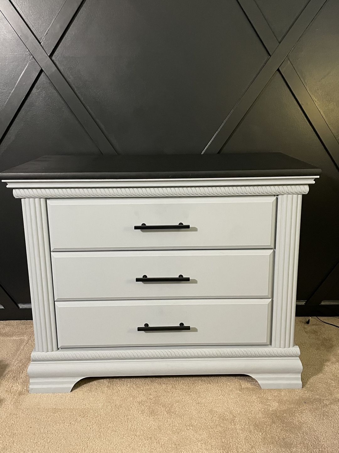 Customer photo review of Glover Gray - One Step Paint