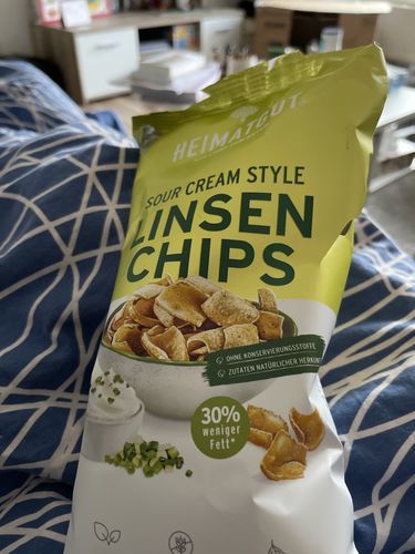 Customer photo review of Bio Linsen Chips Sour Cream (vegan)