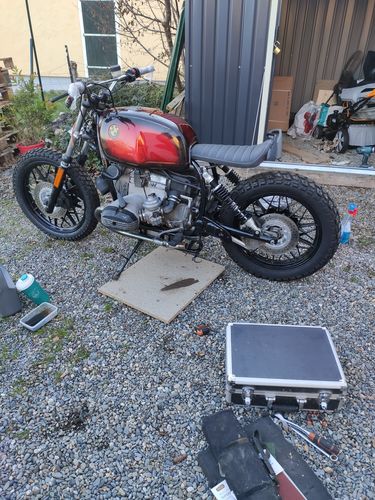 Customer photo review of Amortisseurs Ecoline BMW R45/60/65/75/80/100 réglables YSS 270mm à 420mm