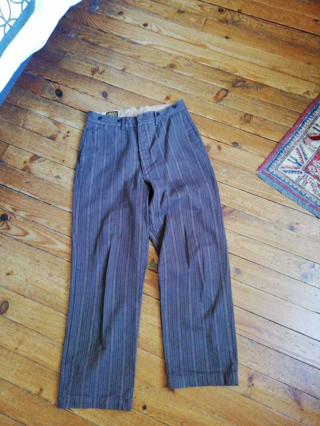 Customer photo review of Lot 920 Old Time Stripe Pants