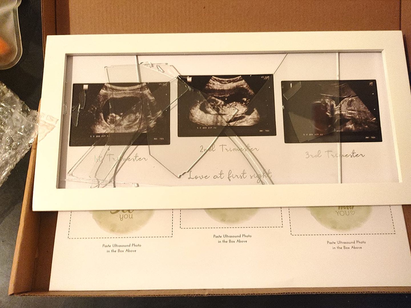 Customer photo review of TRIO Sonogram Frame