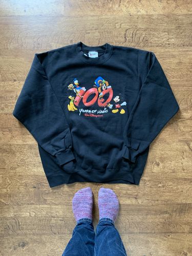 Customer photo review of Walt Disney World 100 Year Anniversary Sweatshirt Size Large