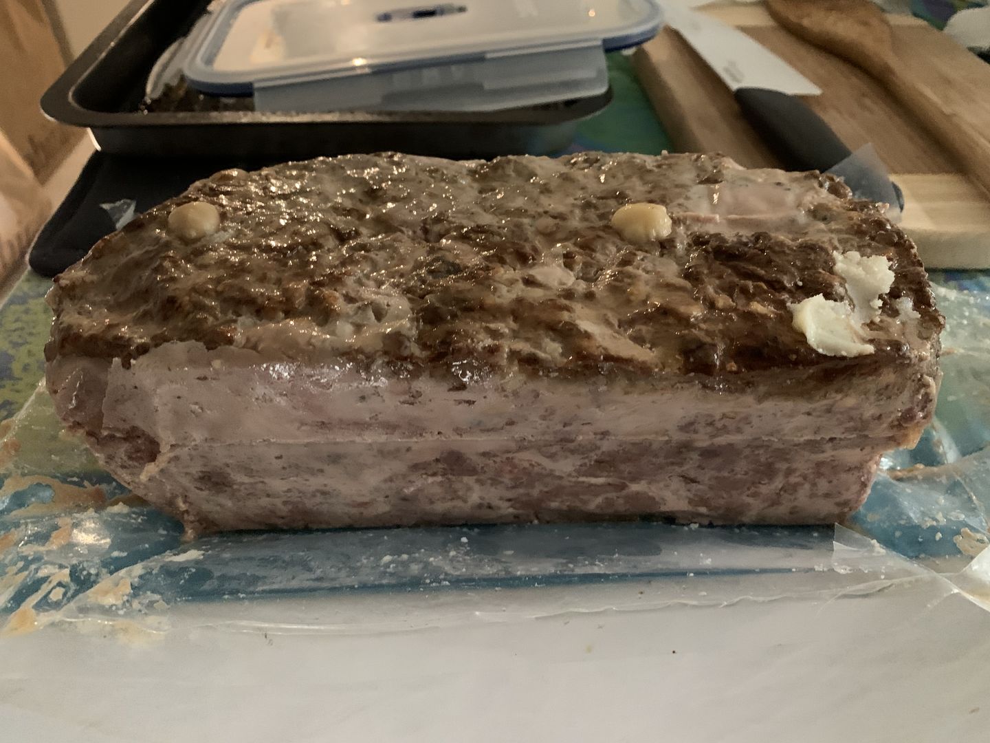 Customer photo review of Terrine fraîche de chevreuil aux noisettes (1,5KG / Pièce)
