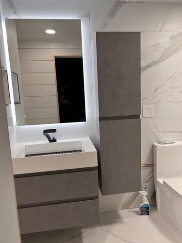 Customer photo review of Monterey Floating Vanity