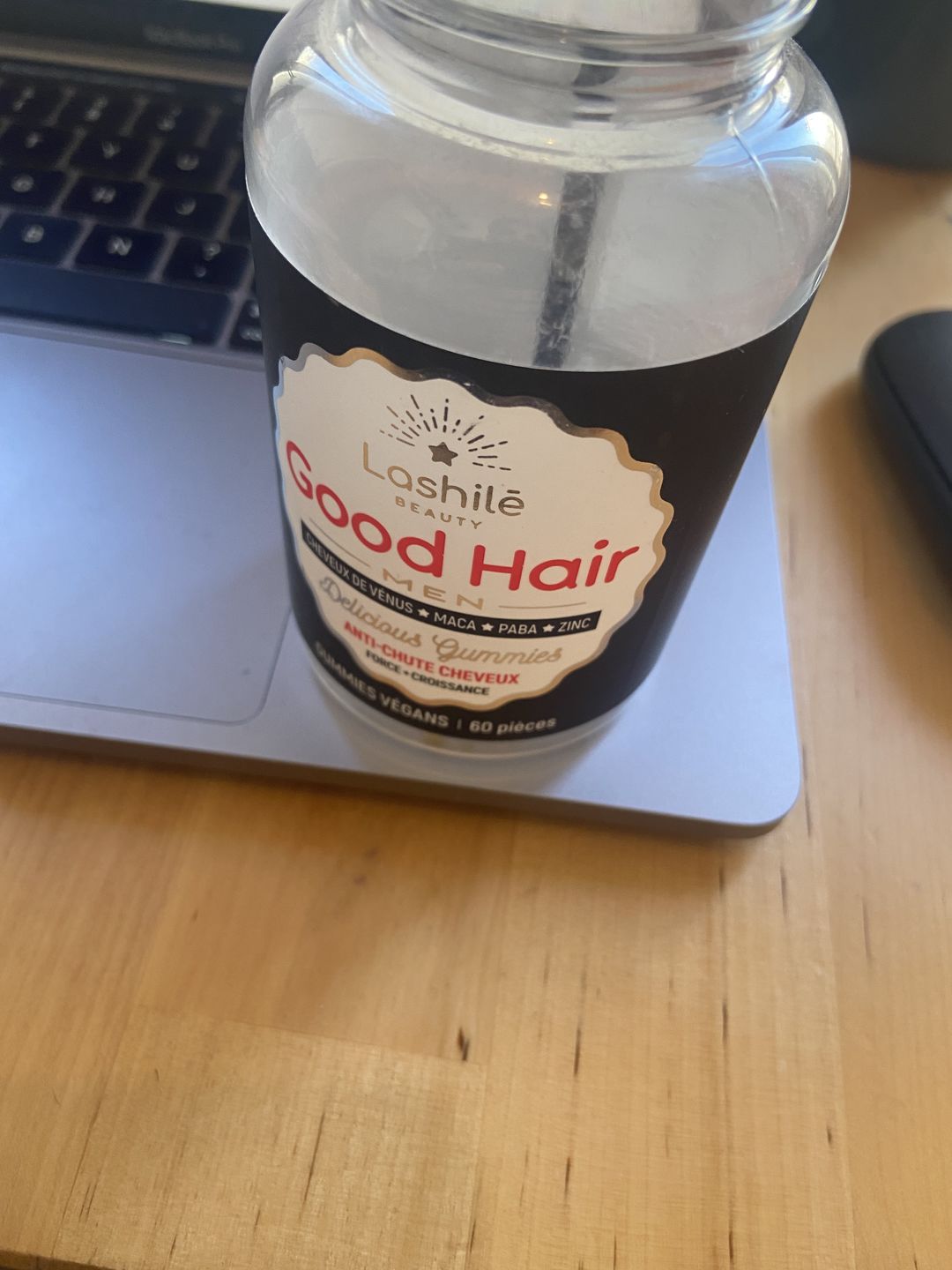 Customer photo review of Good Hair Men Anti-chute homme - 1 mois