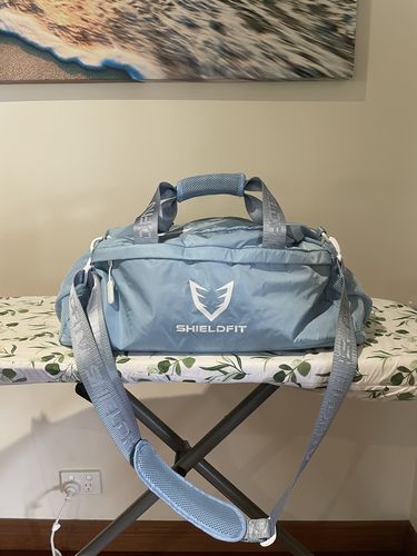 Customer photo review of A4A Duffle Bag Sky Blue