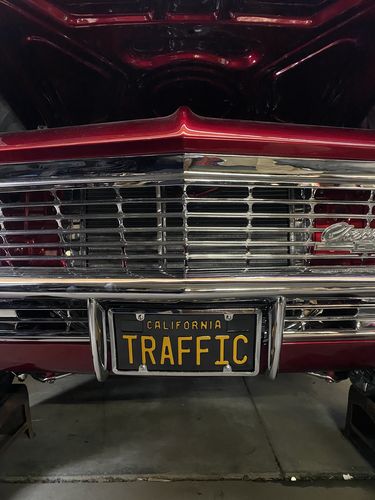 Customer photo review of 1966 CALIFORNIA LICENSE PLATE 6"x12" (156.5mm x 305mm)