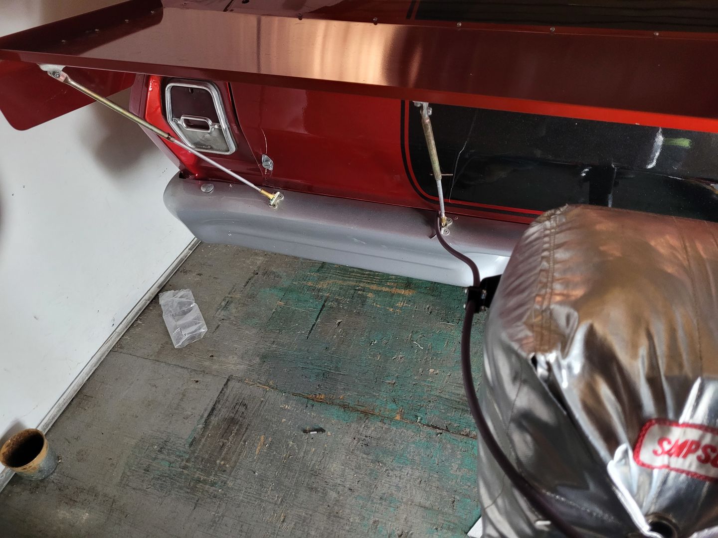 Customer photo review of Motion Raceworks Parachute Cable Holder 14-00007