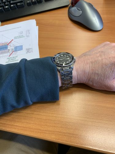 Customer photo review of V2 Poseidon Filigree Steel